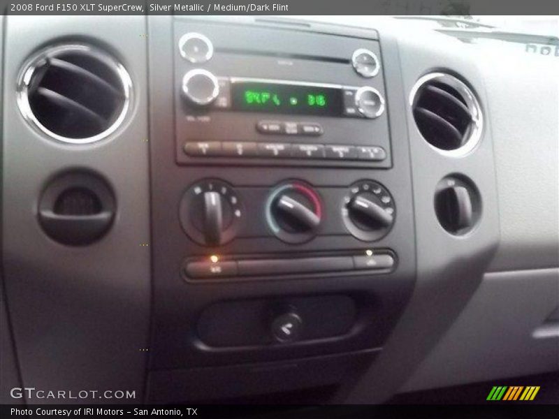 Silver Metallic / Medium/Dark Flint 2008 Ford F150 XLT SuperCrew