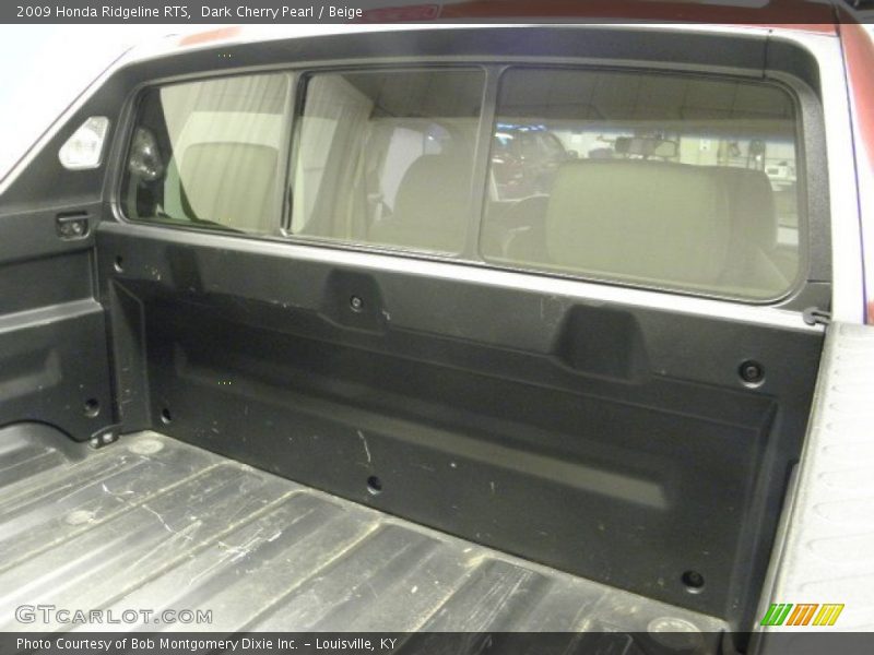 Dark Cherry Pearl / Beige 2009 Honda Ridgeline RTS