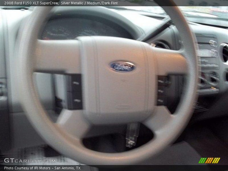 Silver Metallic / Medium/Dark Flint 2008 Ford F150 XLT SuperCrew
