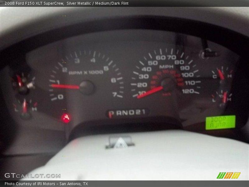 Silver Metallic / Medium/Dark Flint 2008 Ford F150 XLT SuperCrew