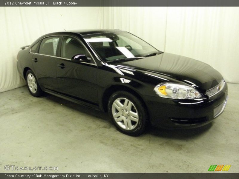 Black / Ebony 2012 Chevrolet Impala LT