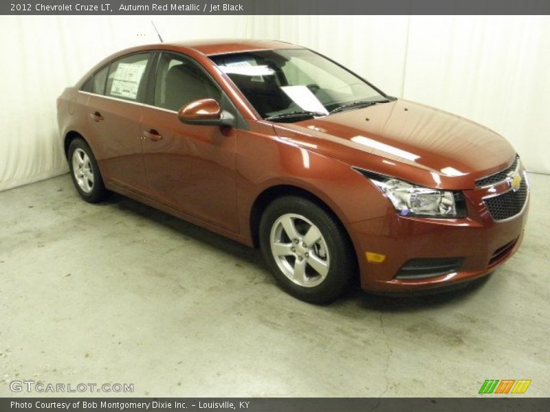 Autumn Red Metallic / Jet Black 2012 Chevrolet Cruze LT