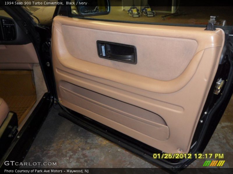 Black / Ivory 1994 Saab 900 Turbo Convertible
