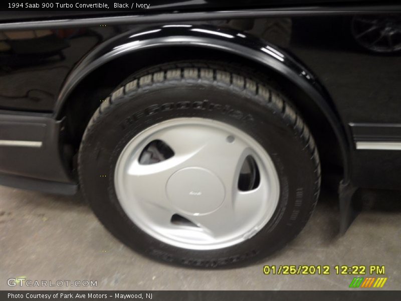 Black / Ivory 1994 Saab 900 Turbo Convertible