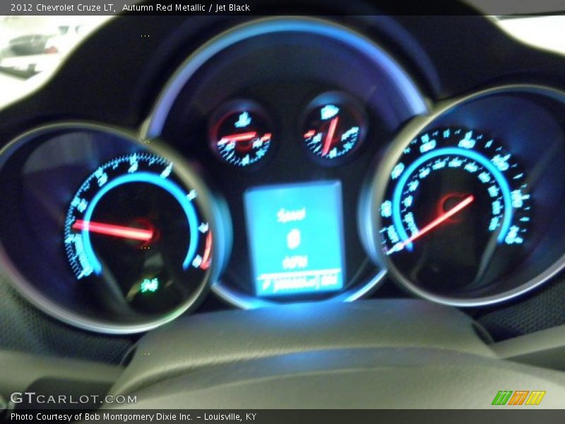 Autumn Red Metallic / Jet Black 2012 Chevrolet Cruze LT