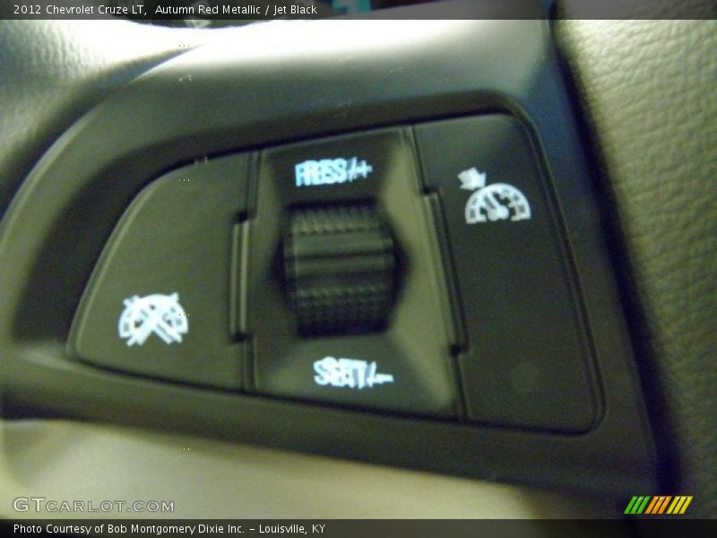 Autumn Red Metallic / Jet Black 2012 Chevrolet Cruze LT