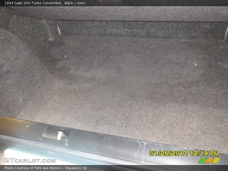 Black / Ivory 1994 Saab 900 Turbo Convertible