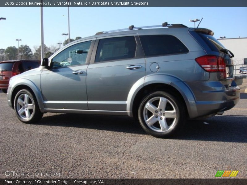 Silver Steel Metallic / Dark Slate Gray/Light Graystone 2009 Dodge Journey R/T