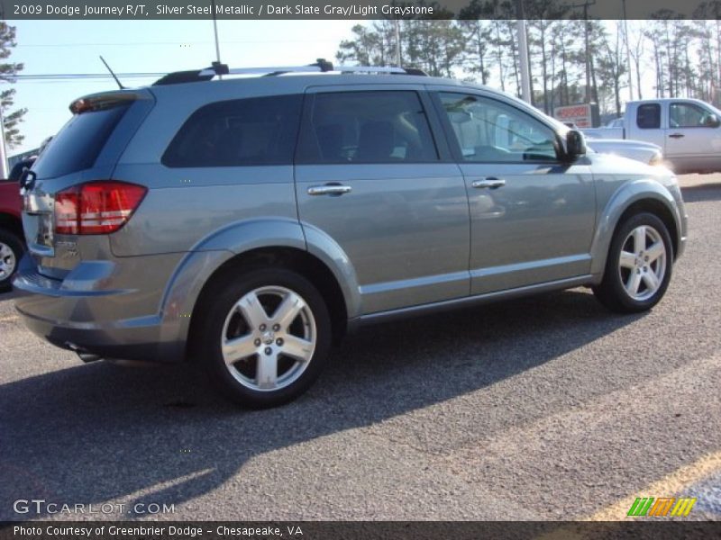 Silver Steel Metallic / Dark Slate Gray/Light Graystone 2009 Dodge Journey R/T