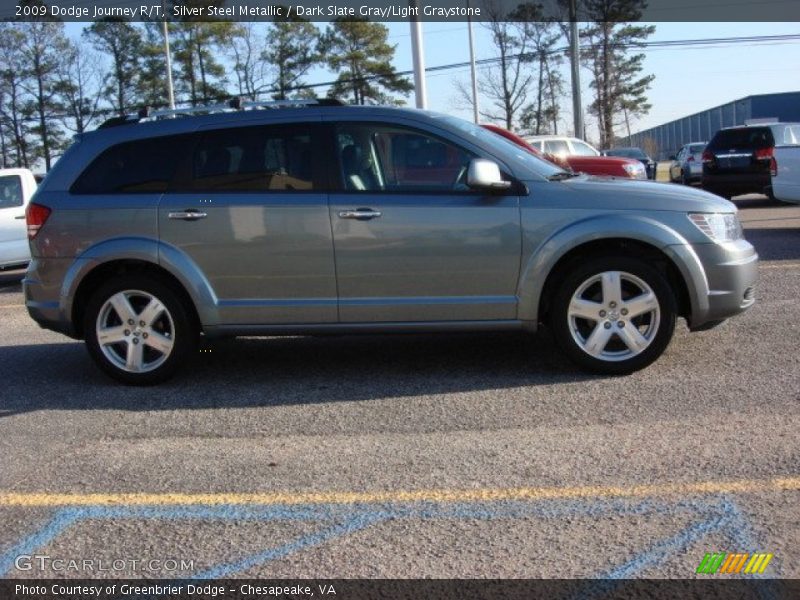 Silver Steel Metallic / Dark Slate Gray/Light Graystone 2009 Dodge Journey R/T