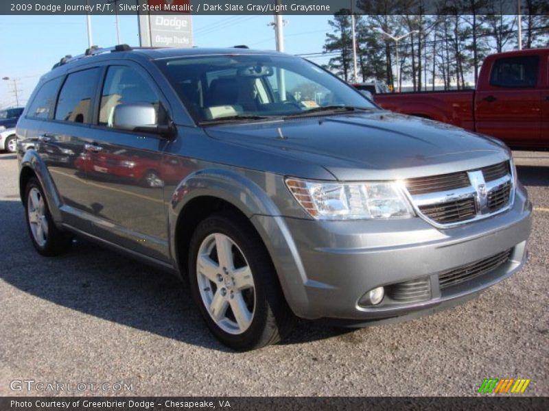 Silver Steel Metallic / Dark Slate Gray/Light Graystone 2009 Dodge Journey R/T