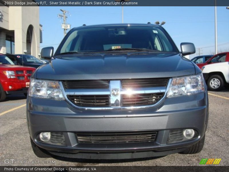 Silver Steel Metallic / Dark Slate Gray/Light Graystone 2009 Dodge Journey R/T