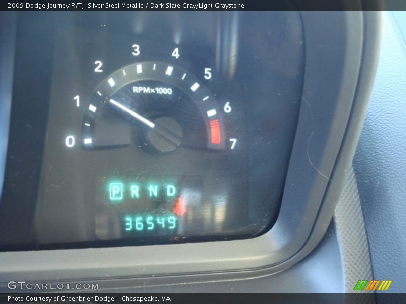 Silver Steel Metallic / Dark Slate Gray/Light Graystone 2009 Dodge Journey R/T