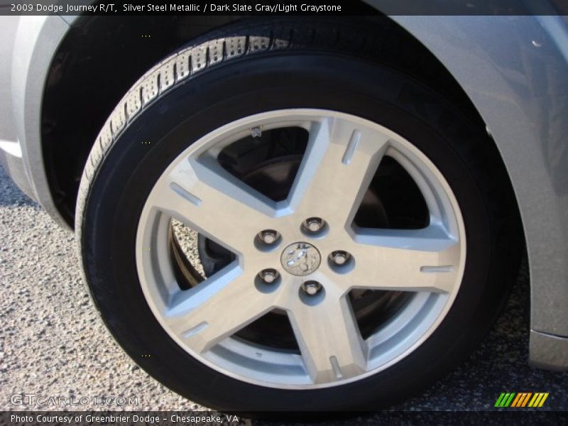 Silver Steel Metallic / Dark Slate Gray/Light Graystone 2009 Dodge Journey R/T