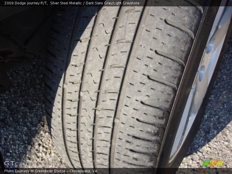 Silver Steel Metallic / Dark Slate Gray/Light Graystone 2009 Dodge Journey R/T
