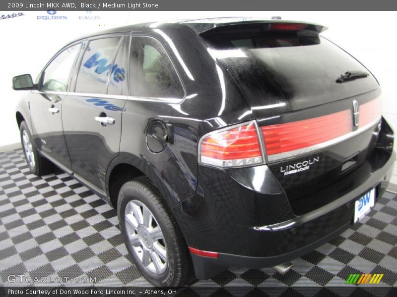 Black / Medium Light Stone 2009 Lincoln MKX AWD