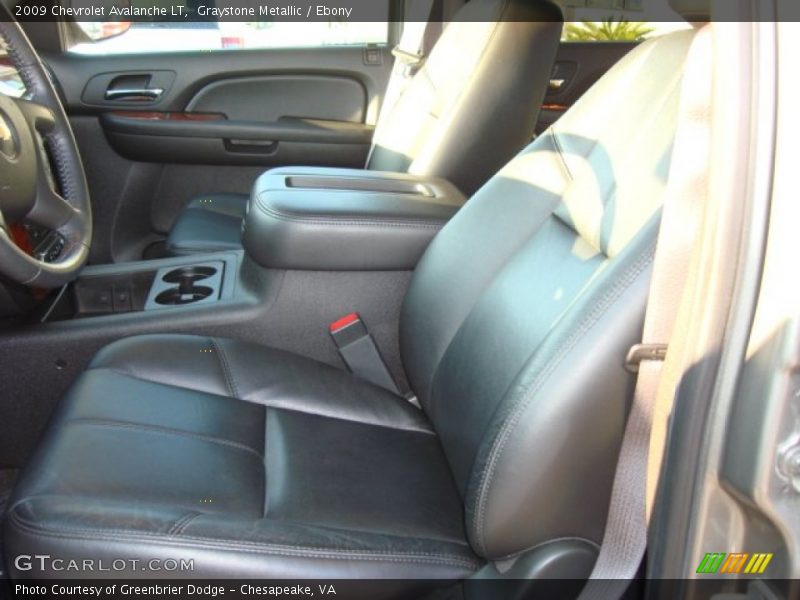 Graystone Metallic / Ebony 2009 Chevrolet Avalanche LT