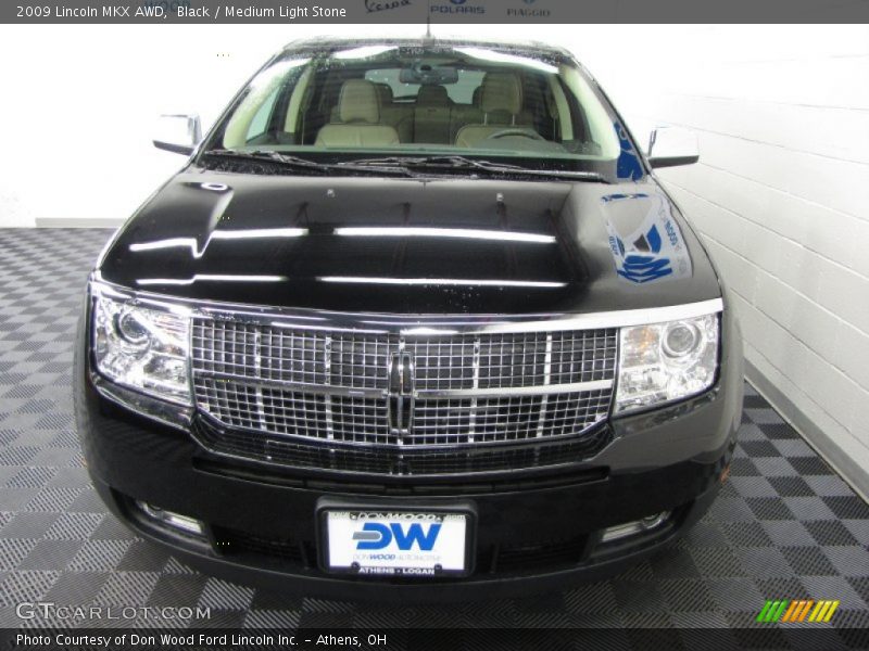 Black / Medium Light Stone 2009 Lincoln MKX AWD