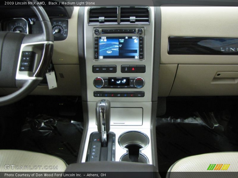 Black / Medium Light Stone 2009 Lincoln MKX AWD