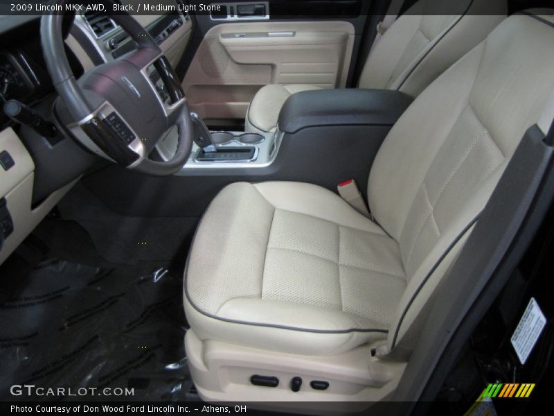 Black / Medium Light Stone 2009 Lincoln MKX AWD
