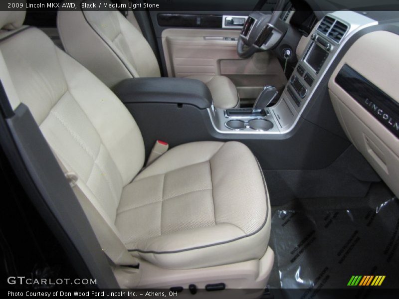 Black / Medium Light Stone 2009 Lincoln MKX AWD