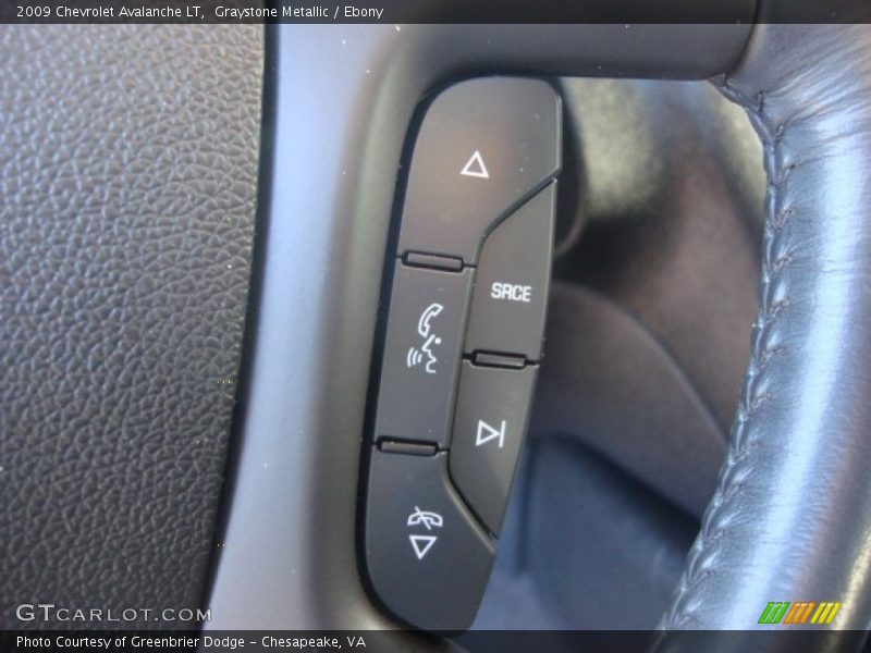 Graystone Metallic / Ebony 2009 Chevrolet Avalanche LT