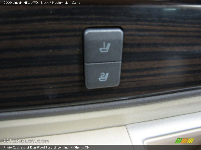 Black / Medium Light Stone 2009 Lincoln MKX AWD