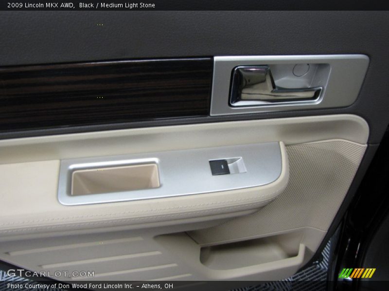 Black / Medium Light Stone 2009 Lincoln MKX AWD