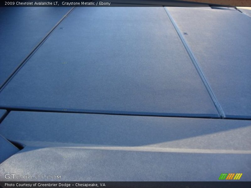 Graystone Metallic / Ebony 2009 Chevrolet Avalanche LT