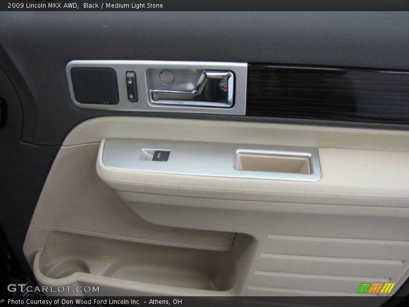 Black / Medium Light Stone 2009 Lincoln MKX AWD