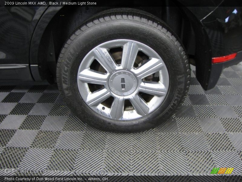 Black / Medium Light Stone 2009 Lincoln MKX AWD