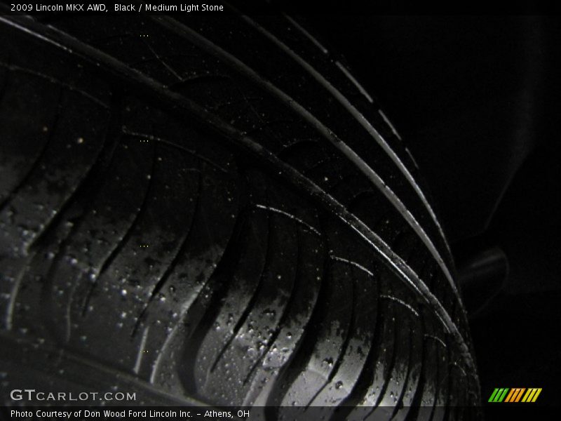 Black / Medium Light Stone 2009 Lincoln MKX AWD