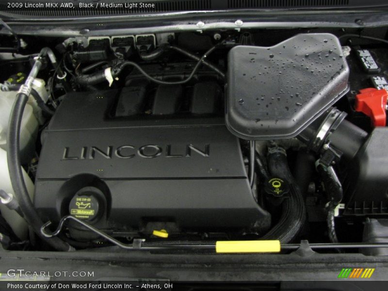 Black / Medium Light Stone 2009 Lincoln MKX AWD