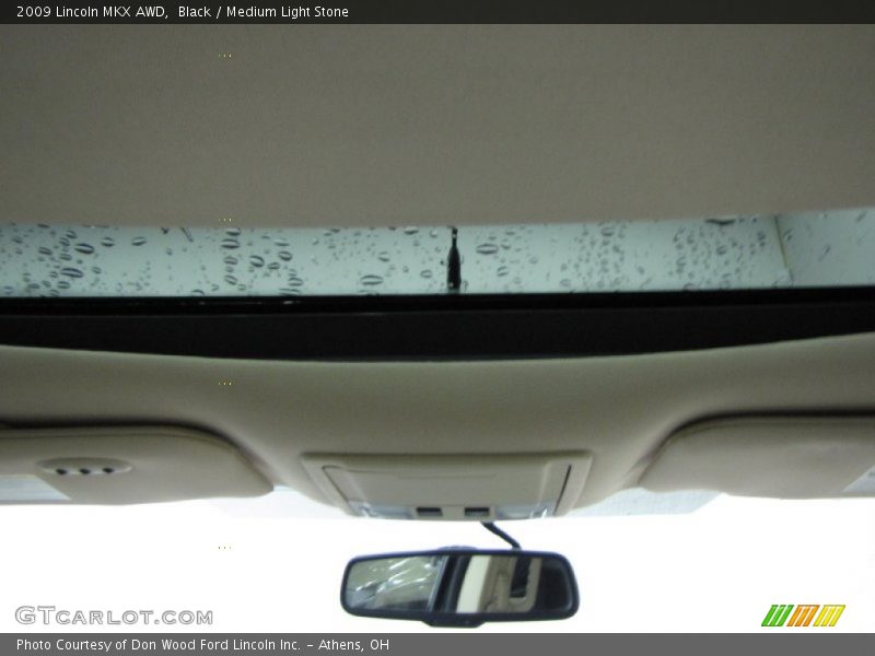 Black / Medium Light Stone 2009 Lincoln MKX AWD