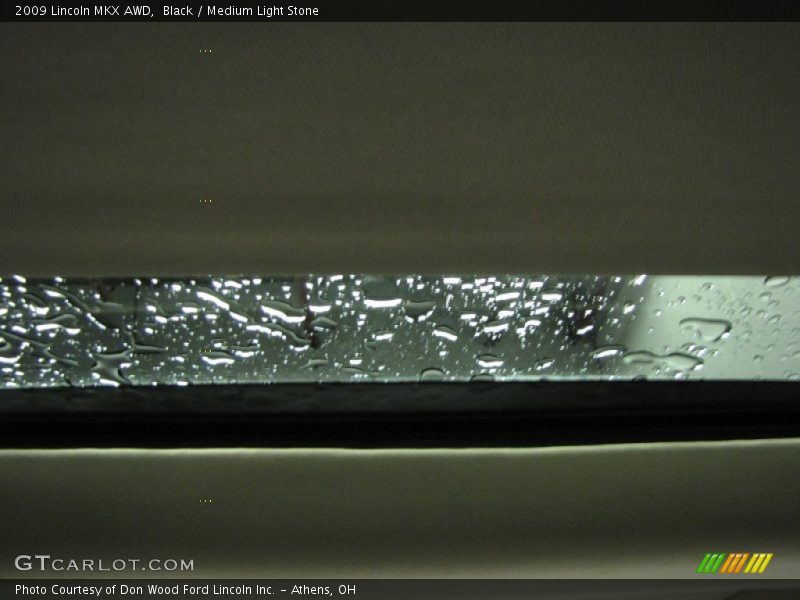 Black / Medium Light Stone 2009 Lincoln MKX AWD
