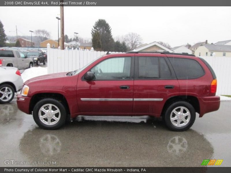 Red Jewel Tintcoat / Ebony 2008 GMC Envoy SLE 4x4