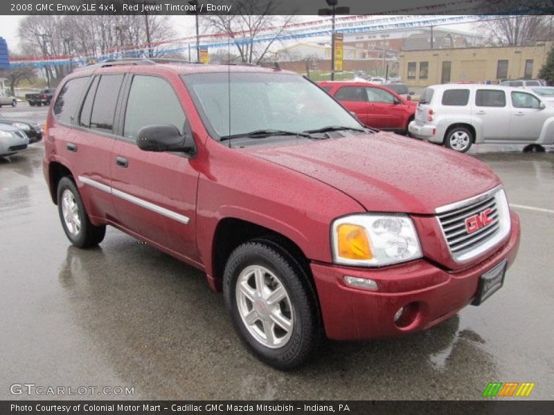 Red Jewel Tintcoat / Ebony 2008 GMC Envoy SLE 4x4