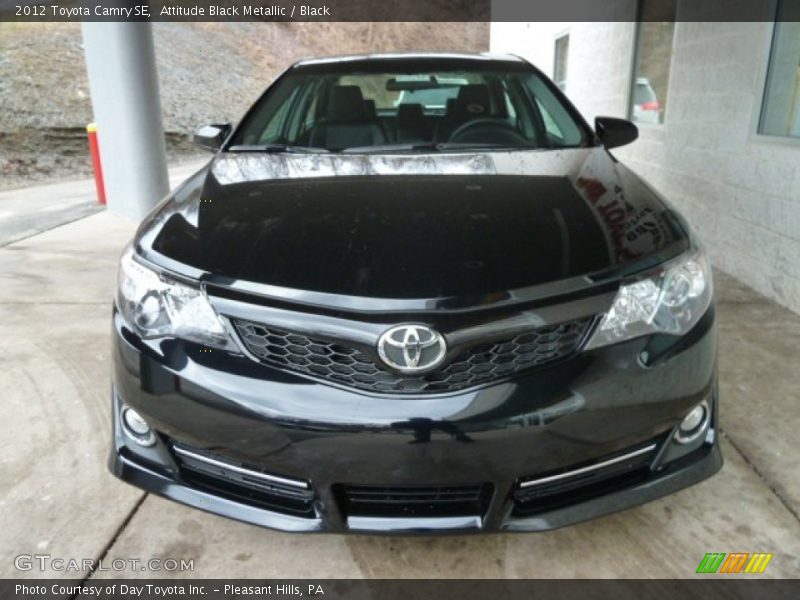 Attitude Black Metallic / Black 2012 Toyota Camry SE