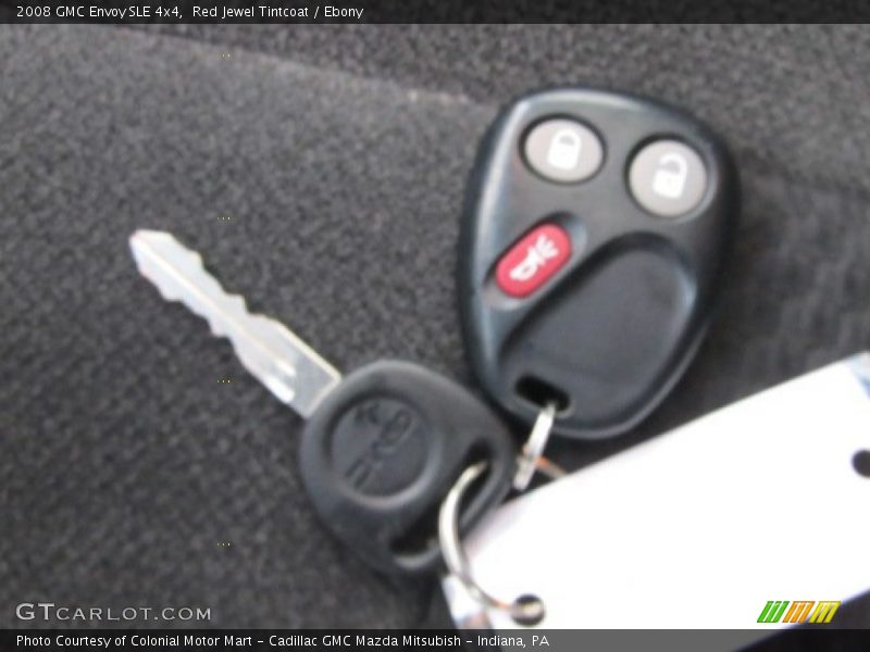 Red Jewel Tintcoat / Ebony 2008 GMC Envoy SLE 4x4