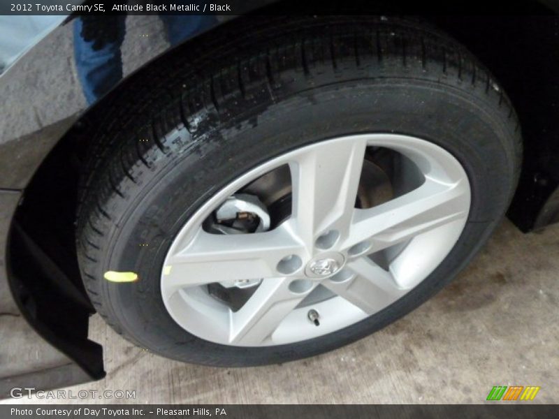 Attitude Black Metallic / Black 2012 Toyota Camry SE