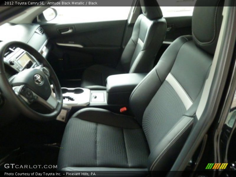 Attitude Black Metallic / Black 2012 Toyota Camry SE