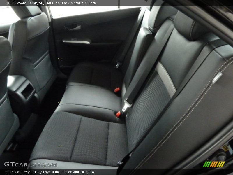 Attitude Black Metallic / Black 2012 Toyota Camry SE