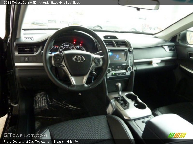 Attitude Black Metallic / Black 2012 Toyota Camry SE