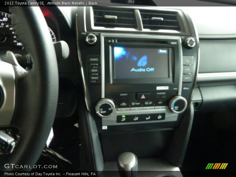 Attitude Black Metallic / Black 2012 Toyota Camry SE