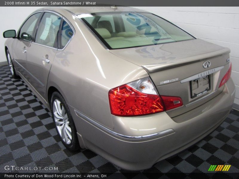 Sahara Sandstone / Wheat 2008 Infiniti M 35 Sedan