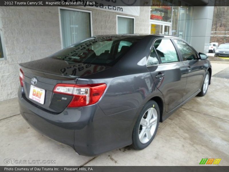 Magnetic Gray Metallic / Black 2012 Toyota Camry SE