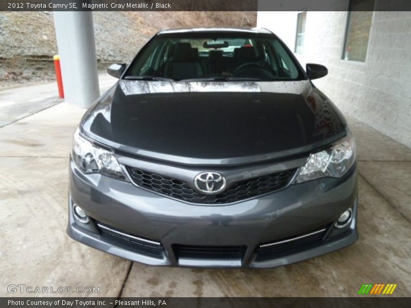 Magnetic Gray Metallic / Black 2012 Toyota Camry SE