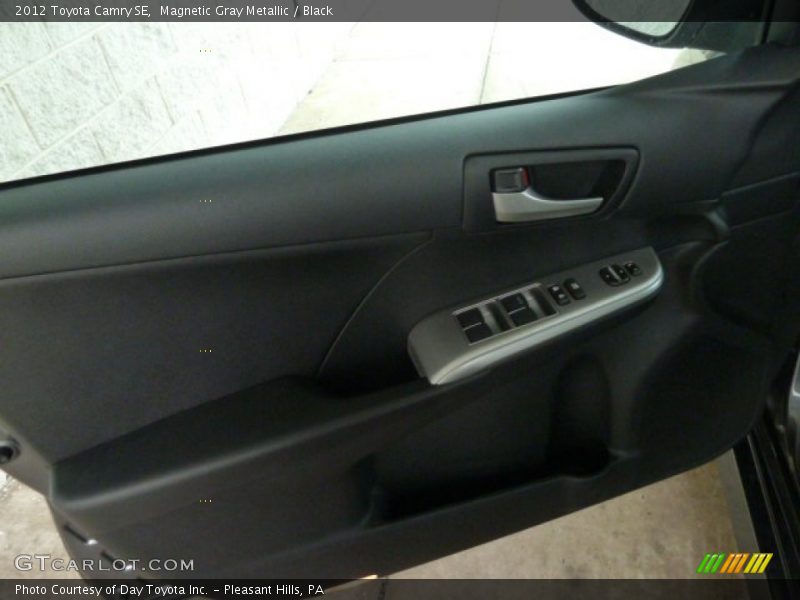 Magnetic Gray Metallic / Black 2012 Toyota Camry SE