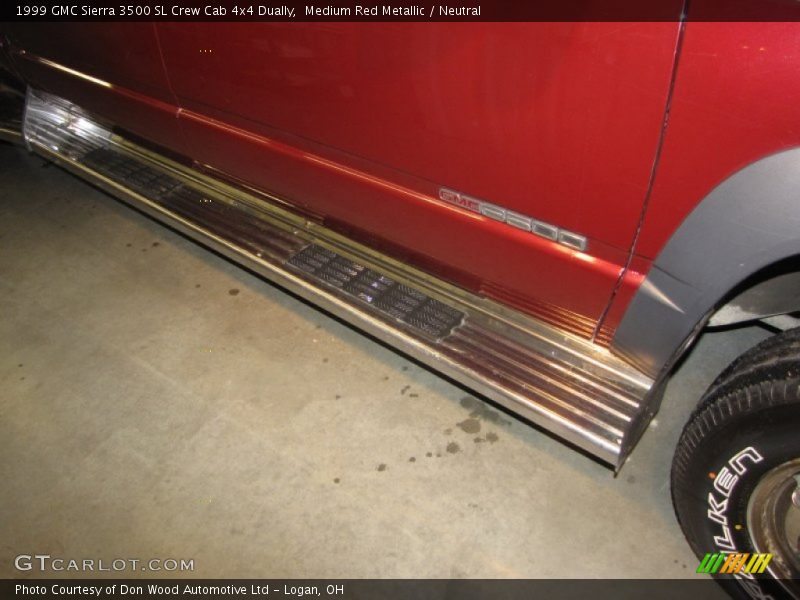 Medium Red Metallic / Neutral 1999 GMC Sierra 3500 SL Crew Cab 4x4 Dually