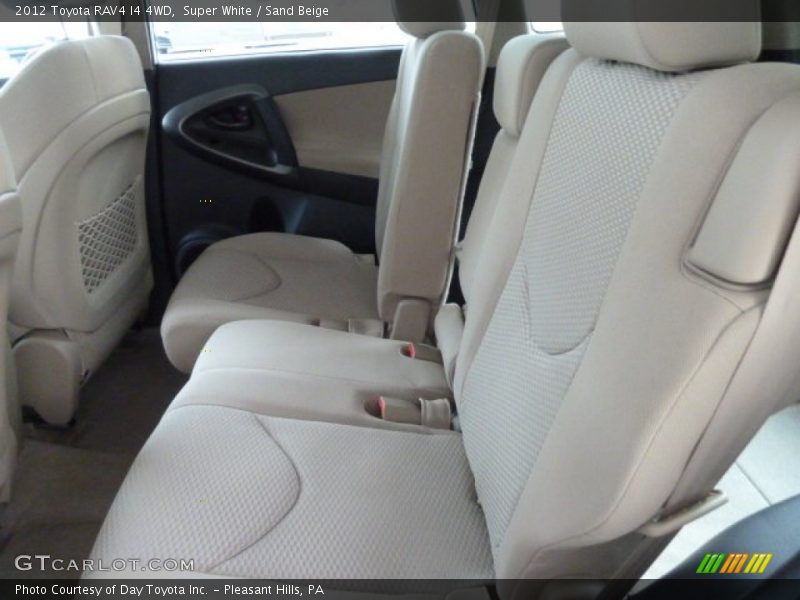 Super White / Sand Beige 2012 Toyota RAV4 I4 4WD